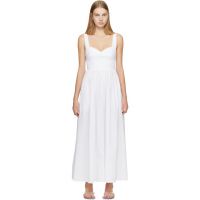 Matteau White Bralette Midi Dress 261946F054004