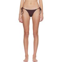 Matteau Burgundy String Bikini Bottom 261946F105003