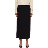 Dunst Black H-Line Maxi Skirt 261965F092003