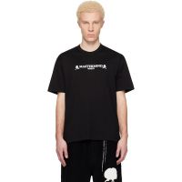 MASTERMIND WORLD Black MW OG Puffed SS T-shirt 261968M213015