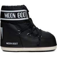 Moon Boot Black Icon Low Nylon Boots 261970M255007