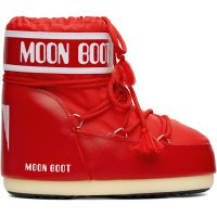 Moon Boot Red Icon Low Nylon Boots 261970M255010