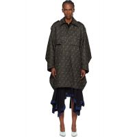 Kiko Kostadinov Brown Statsinger Coat 261985F059001