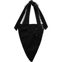 Kiko Kostadinov Black Kest Pouch Bag 261985M170000
