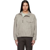 Kiko Kostadinov Brown Farkas Pullover Jacket 261985M180010
