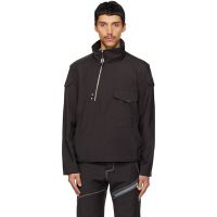 Kiko Kostadinov Brown Farkas Pullover Jacket 261985M180011