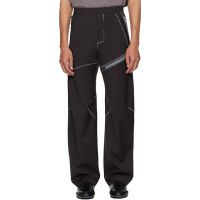 Kiko Kostadinov Brown Fosco Trousers 261985M191004
