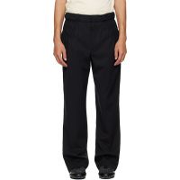 Kiko Kostadinov Black Minna Gathered Trousers 261985M191013