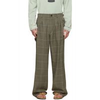 Kiko Kostadinov Taupe Andras Formal Trousers 261985M191030