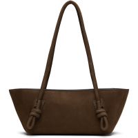 HEREU Brown Fleca Nubuck Bag 261991F048002