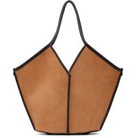 HEREU Tan Calella Suede Tote 261991F049011
