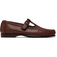 HEREU Brown Alcover Supple Shiny Loafers 261991F121004