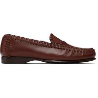 HEREU Brown Sastre Supple Shiny Loafers 261991F121006