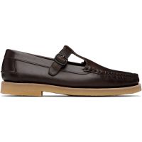 HEREU Brown Alber Rubber Veg Tan Loafers 261991M231017