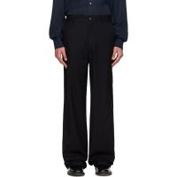 HOPE Black Straight-Fit Trousers 261995M191001