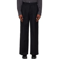 HOPE Black Loose-Fit Trousers 261995M191004