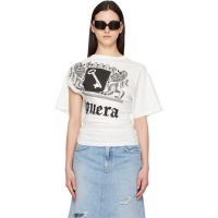 VAQUERA White Twisted T-shirt 261999F110007