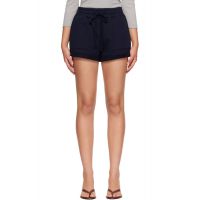 Citizens of Humanity Navy Vivienne Rolled Sweat Shorts 262030F088012