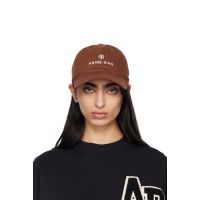 ANINE BING Brown Jeremy Baseball Cap 262092F016001
