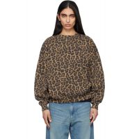 ANINE BING Brown Miles Sweatshirt 262092F098006