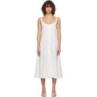 Fruity Booty White Broderie Midi Dress 262151F054001