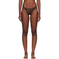 Fruity Booty Brown Leopard Shania Thong 262151F081000