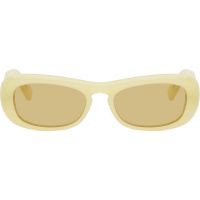 RETROSUPERFUTURE Yellow Sugo Sunglasses 262191M134011