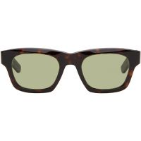 RETROSUPERFUTURE Brown Sintesi Sunglasses 262191M134020