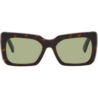 RETROSUPERFUTURE Black & Brown Senta Sunglasses 262191M134025