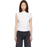 AGOLDE White Beth T-shirt 262214F110004