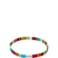 Paul Smith Signature Stripe Flat Bead Bracelet 262260M142002