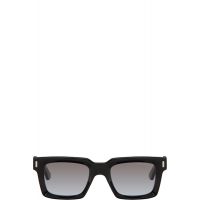 Cutler and Gross Black 1386 Square Sunglasses 262331M134011