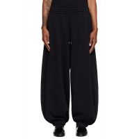 LUU DAN Black Baggy Bontan Sweatpants 262331M190002