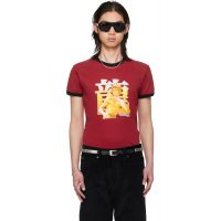LU'U DAN BRUCE LEE x L?U đ?N Red Ringer T-shirt 262331M213005