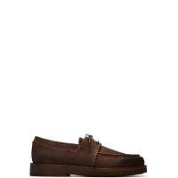 Marsell Brown Moccar Leather Oxfords 262349M231004