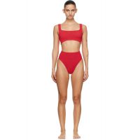 Hunza G Red Patricia Bikini 262431F105016