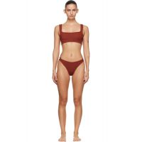 Hunza G Burgundy Xandra Bikini 262431F105020