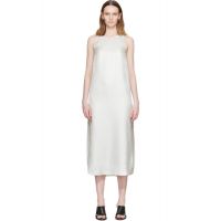 Loulou de Saison Blue Paloma Silk Maxi Dress 262473F055000