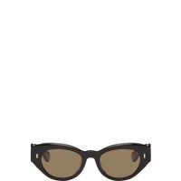 Oliver Peoples Brown Lerrue Sunglasses 262499F005001