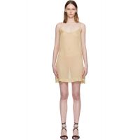 Paloma Wool Beige Enos Minidress 262648F052000