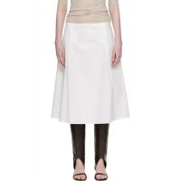 Paloma Wool White Dimi Midi Skirt 262648F092005