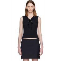 Paloma Wool Black Manir Tank Top 262648F111011