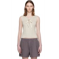 Paloma Wool Beige Manir Tank Top 262648F111012