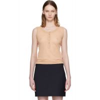 Paloma Wool Beige Velata Tank Top 262648F111021
