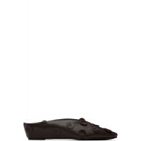 Paloma Wool Brown Fernanda Dots Mule Flats 262648F121000
