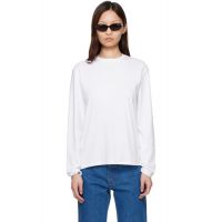 FLORE White Maggie Longsleeve T-shirt 262924F110010