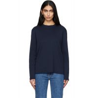 FLORE Navy Maggie Longsleeve T-shirt 262924F110011
