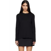 FLORE Black Maggie Longsleeve T-shirt 262924F110013