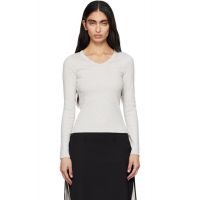 FLORE Gray Jill Longsleeve T-shirt 262924F110014