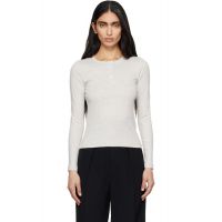 FLORE Gray Jess Longsleeve T-shirt 262924F110023